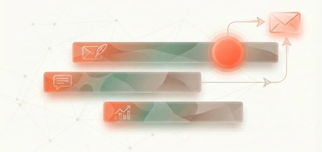 AI email writing tools comparison showing different use cases